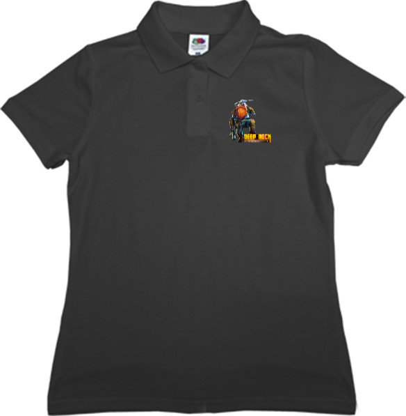 Women's Polo Shirt Fruit of the loom - Deep Rock Galactic 2 - Mfest