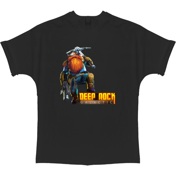 T-shirt Oversize - Deep Rock Galactic 2 - Mfest