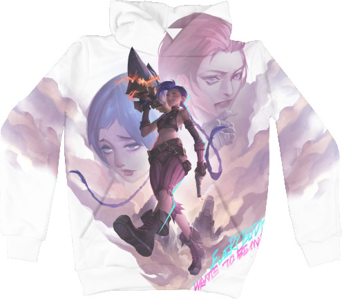 Kids' Hoodie 3D - jinx 3 - Mfest