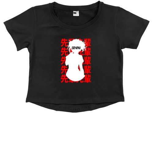 Kids' Premium Cropped T-Shirt - Toga Himiko 01 - Mfest