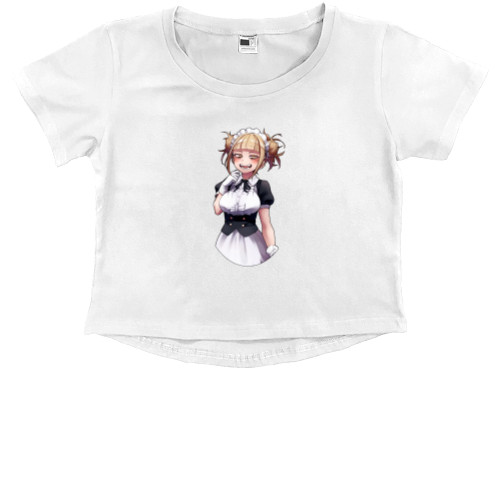 Kids' Premium Cropped T-Shirt - Toga Himiko 03 - Mfest