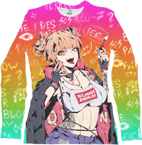 Women's Longsleeve Shirt 3D - toga himiko - Mfest