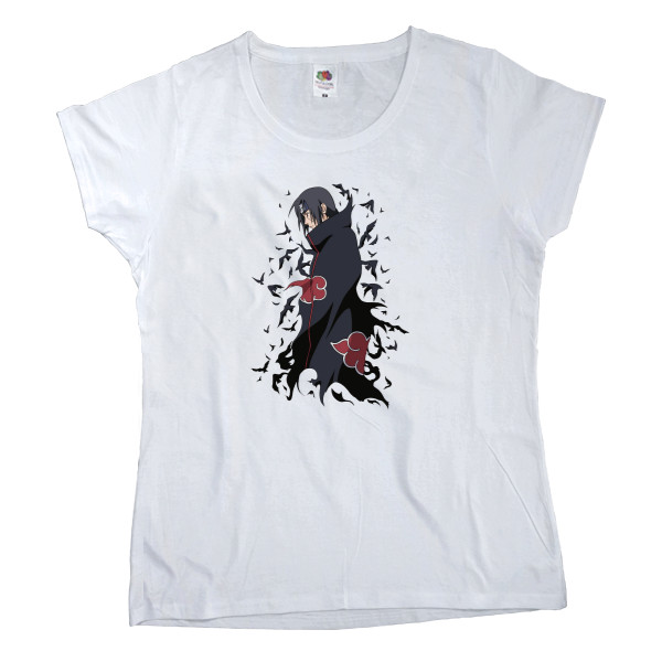 Women's T-shirt Fruit of the loom - itachi uchiha 3 - Mfest