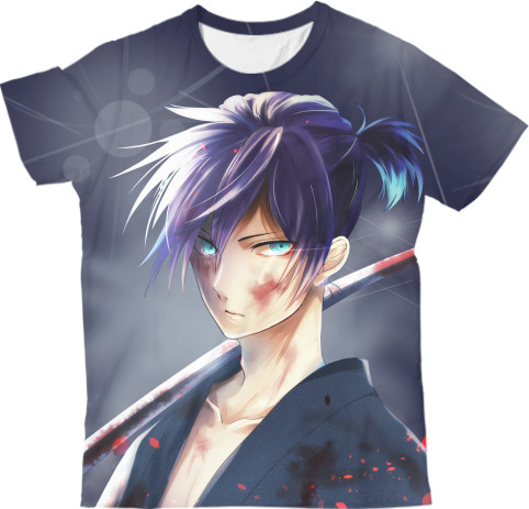 Kids' T-Shirt 3D - Noragami Yato - Mfest