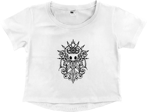 Women's Cropped Premium T-Shirt - Hollow knight 2 - Mfest