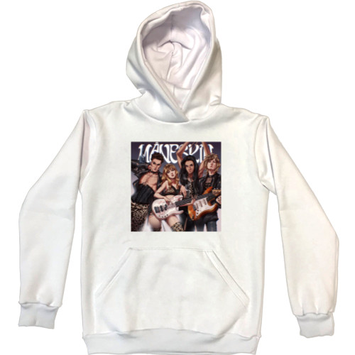 Unisex Hoodie - maneskin fan art - Mfest