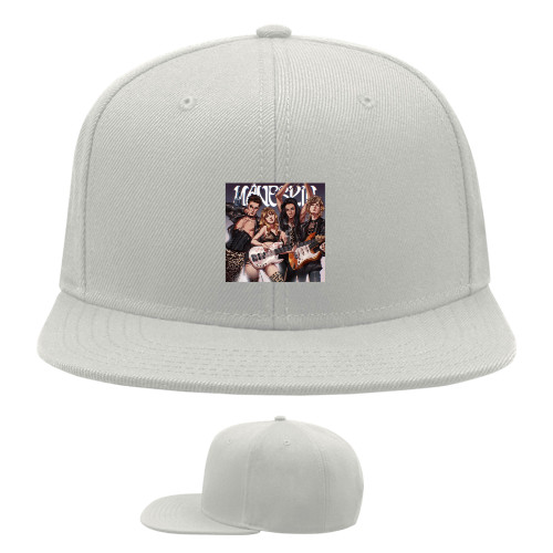 Snapback Baseball Cap - maneskin fan art - Mfest