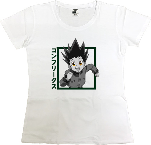 Women's Premium T-Shirt - gon freecss - Mfest