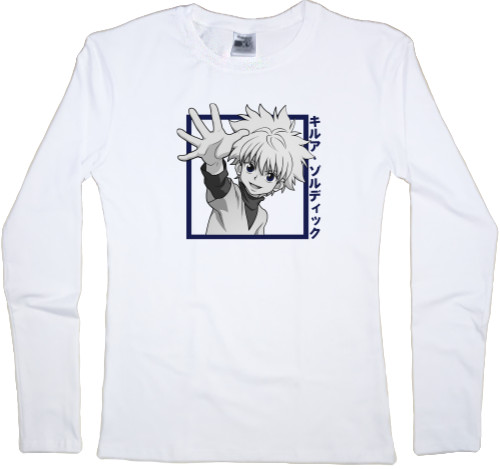 Women's Longsleeve Shirt - killua zoldyck 2 - Mfest