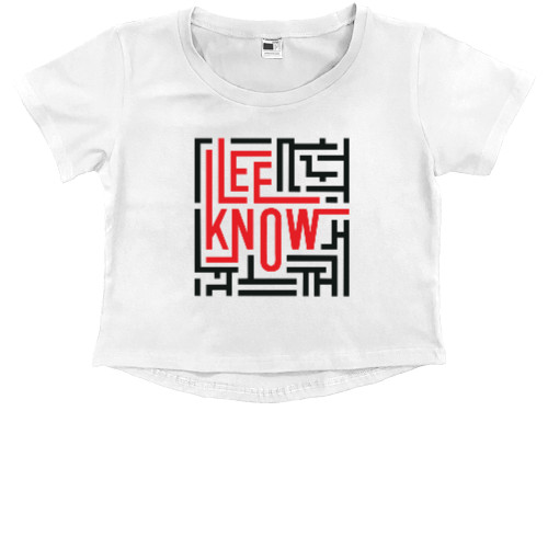 Kids' Premium Cropped T-Shirt - lee know - Mfest