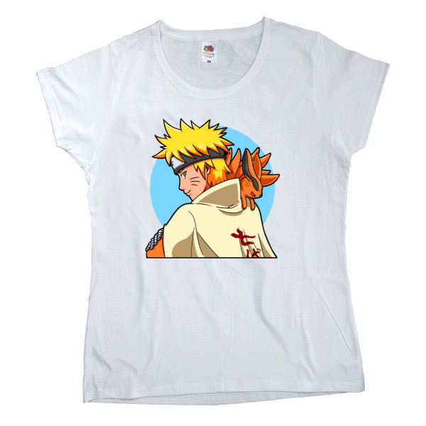 Women's T-shirt Fruit of the loom - Naruto Uzumaki Hokage - Mfest