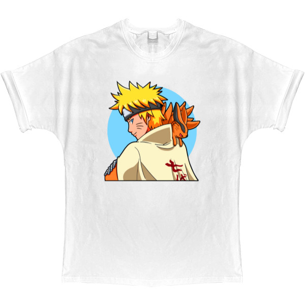 T-shirt Oversize - Naruto Uzumaki Hokage - Mfest