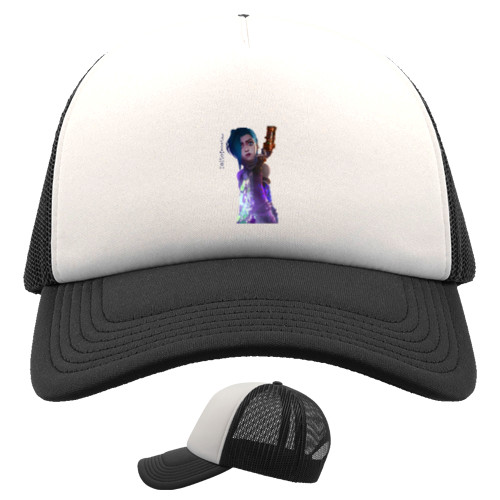 League of Legends - Kids' Trucker Cap - Jinx Arcane - Mfest