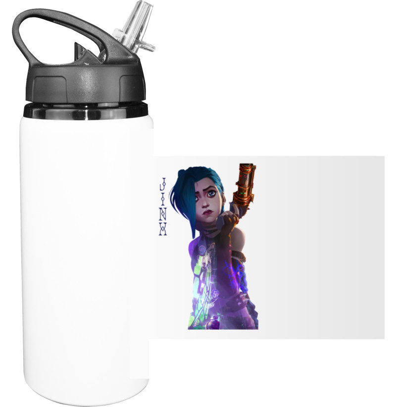 Sport Water Bottle - Jinx Arcane - Mfest