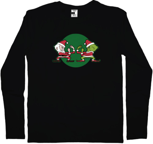 Kids' Longsleeve Shirt - Fighting Christmas - Mfest