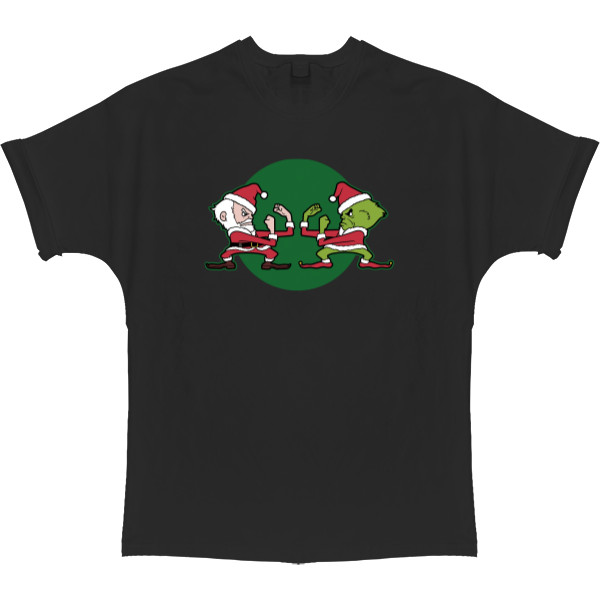 T-shirt Oversize - Fighting Christmas - Mfest