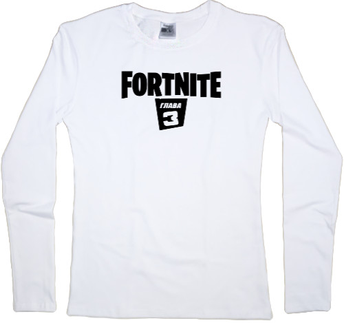 Women's Longsleeve Shirt - FORTNITE глава 3 - Mfest