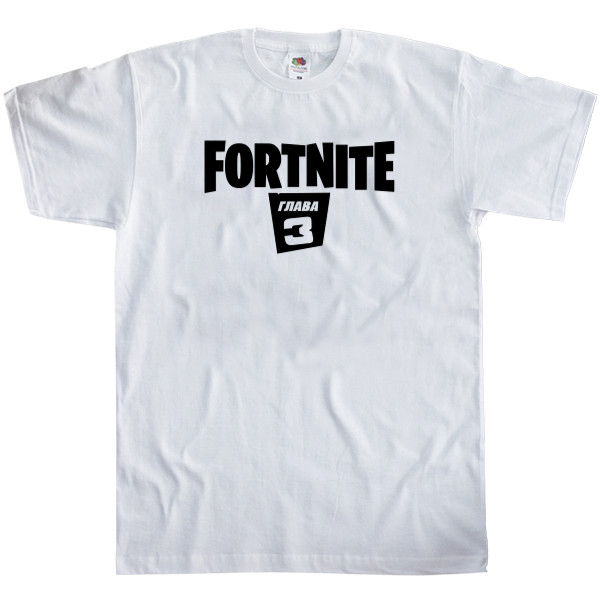 Fortnite - Kids' T-Shirt Fruit of the loom - FORTNITE глава 3 - Mfest