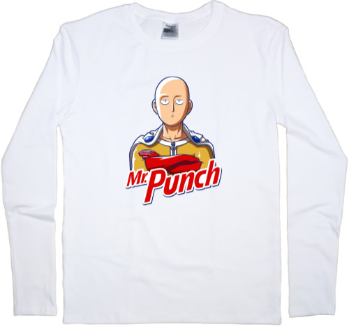 Лонгслив Мужской - One punch 3 - Mfest