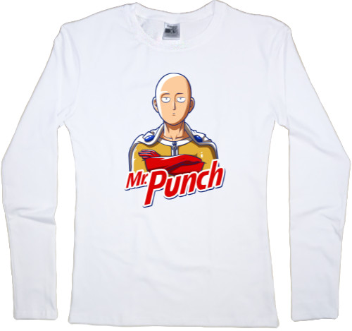 Лонгслив Женский - One punch 3 - Mfest