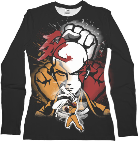 Women's Longsleeve Shirt 3D - One punch 2 - Mfest