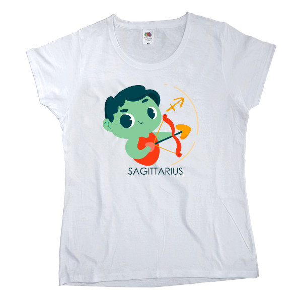 Women's T-shirt Fruit of the loom - СТРЕЛЕЦ - Mfest