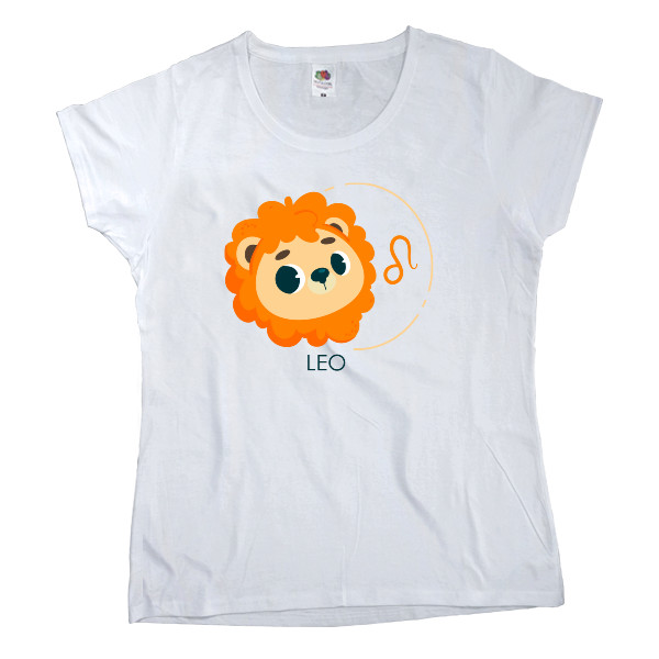 Women's T-shirt Fruit of the loom - Лев - Mfest