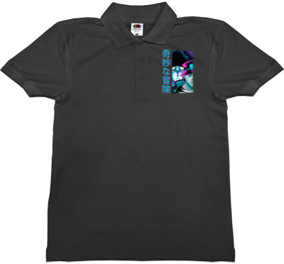 Man's Polo Shirt Fruit of the loom - Bizarre Adventure - Mfest