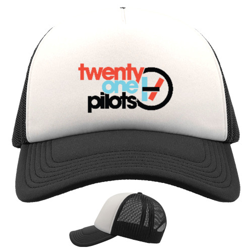 Kids' Trucker Cap - One Pilots Logo - Mfest