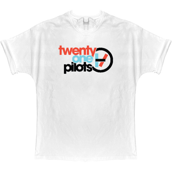 T-shirt Oversize - One Pilots Logo - Mfest