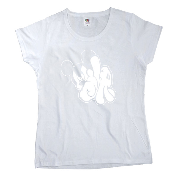 Women's T-shirt Fruit of the loom - Bad mickey mouse 6 - Mfest