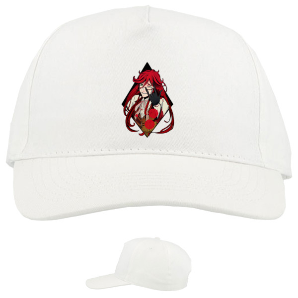 Baseball Caps - 5 panel - black butler grell sutcliff - Mfest