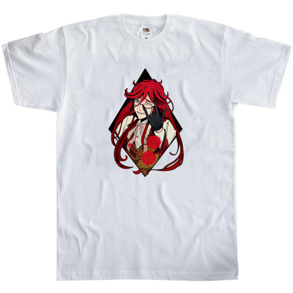 Kids' T-Shirt Fruit of the loom - black butler grell sutcliff - Mfest