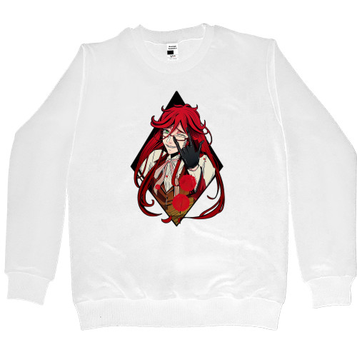 Women's Premium Sweatshirt - black butler grell sutcliff - Mfest