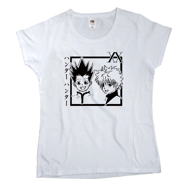 Women's T-shirt Fruit of the loom - Hunter x Hunter XX - Mfest