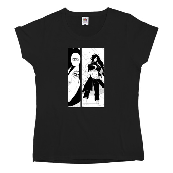 Women's T-shirt Fruit of the loom - manga madara - Mfest