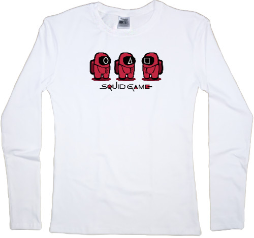 Women's Longsleeve Shirt - squid game 14 - Mfest