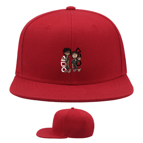 Snapback Baseball Cap - squid game 13 - Mfest