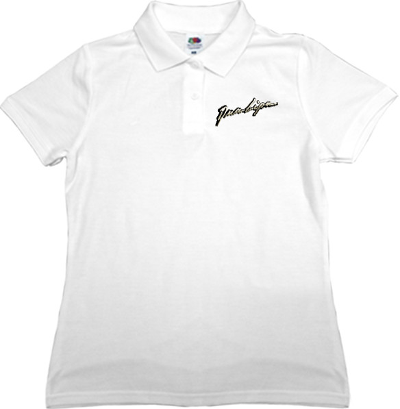 Women's Polo Shirt Fruit of the loom - Dua Lipa logo - Mfest