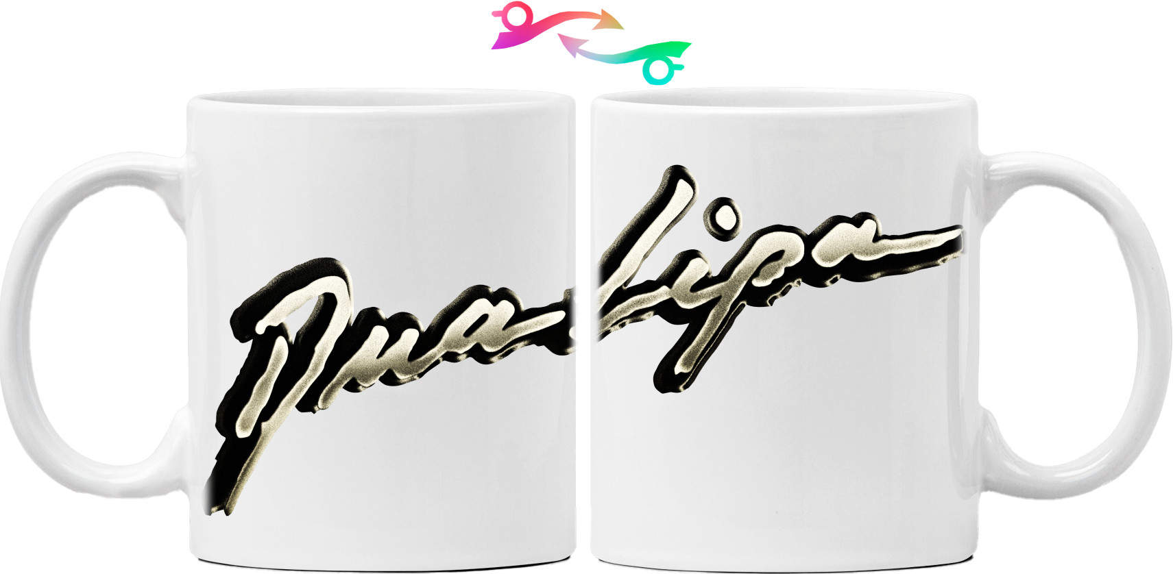 Mug - Dua Lipa logo - Mfest