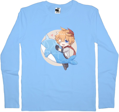 Kids' Longsleeve Shirt - ТАРТАЛЬЯ - GENSHIN IMPACT - Mfest