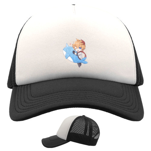 Kids' Trucker Cap - ТАРТАЛЬЯ - GENSHIN IMPACT - Mfest