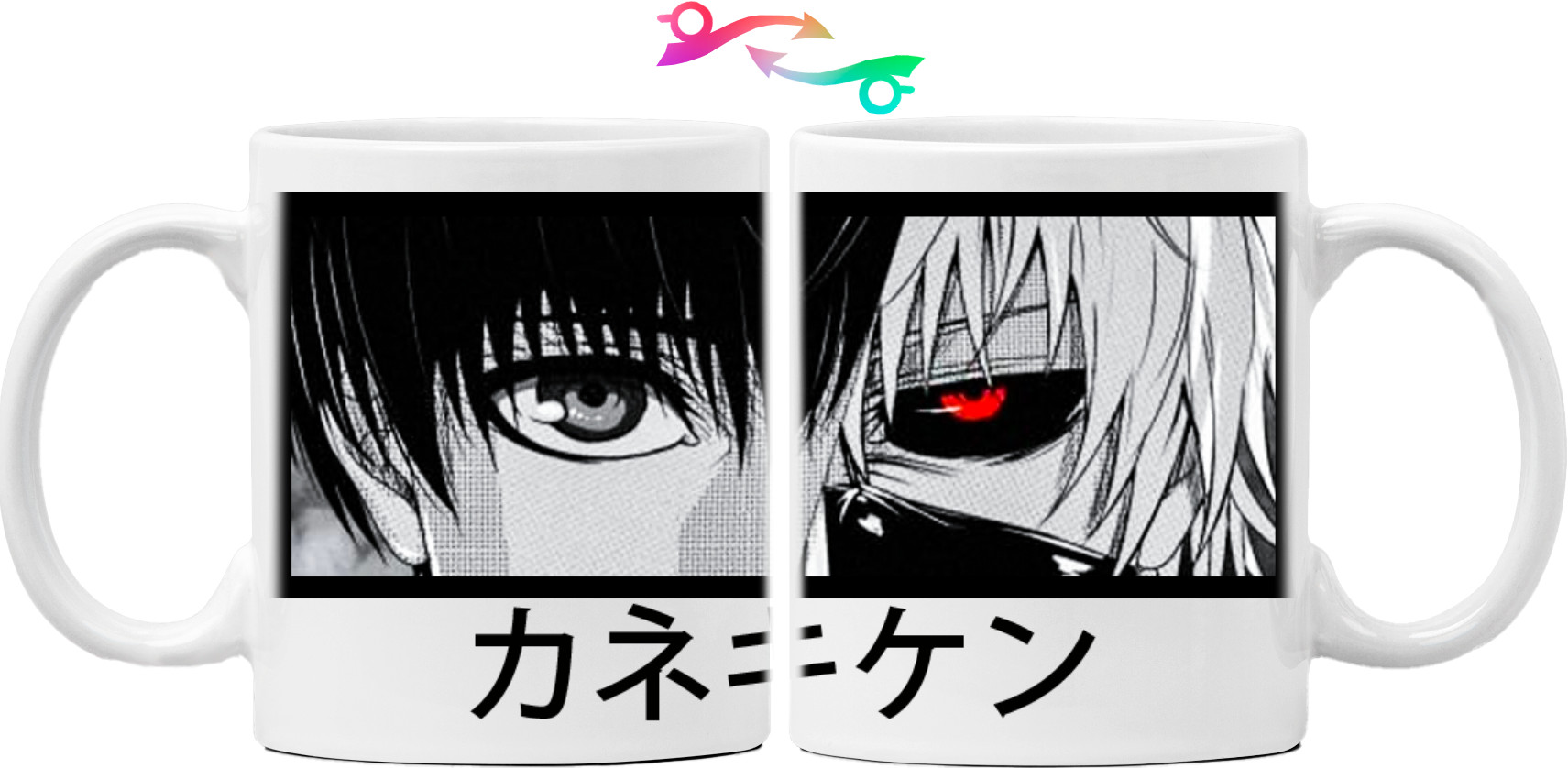 Токийский Гуль - Кружка - Kaneki Ken Eyes - Mfest