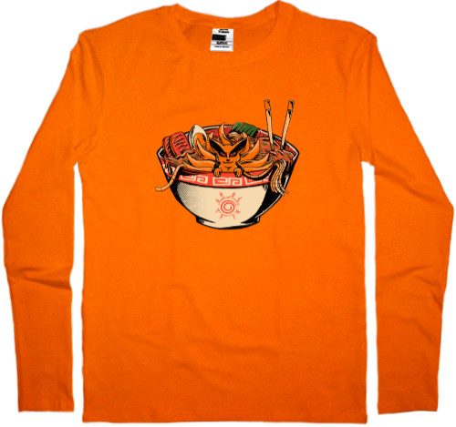 Men's Longsleeve Shirt - Kurama in ramen - Mfest