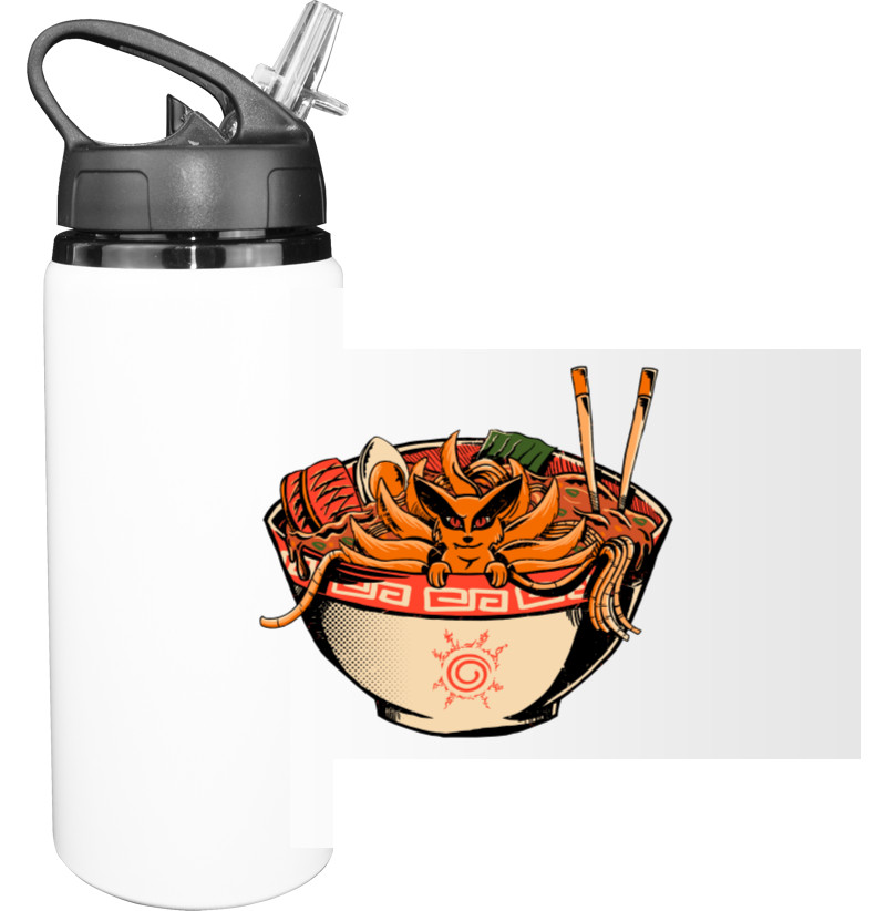 Sport Water Bottle - Kurama in ramen - Mfest