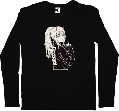 Men's Longsleeve Shirt - Zero Two Art - Mfest