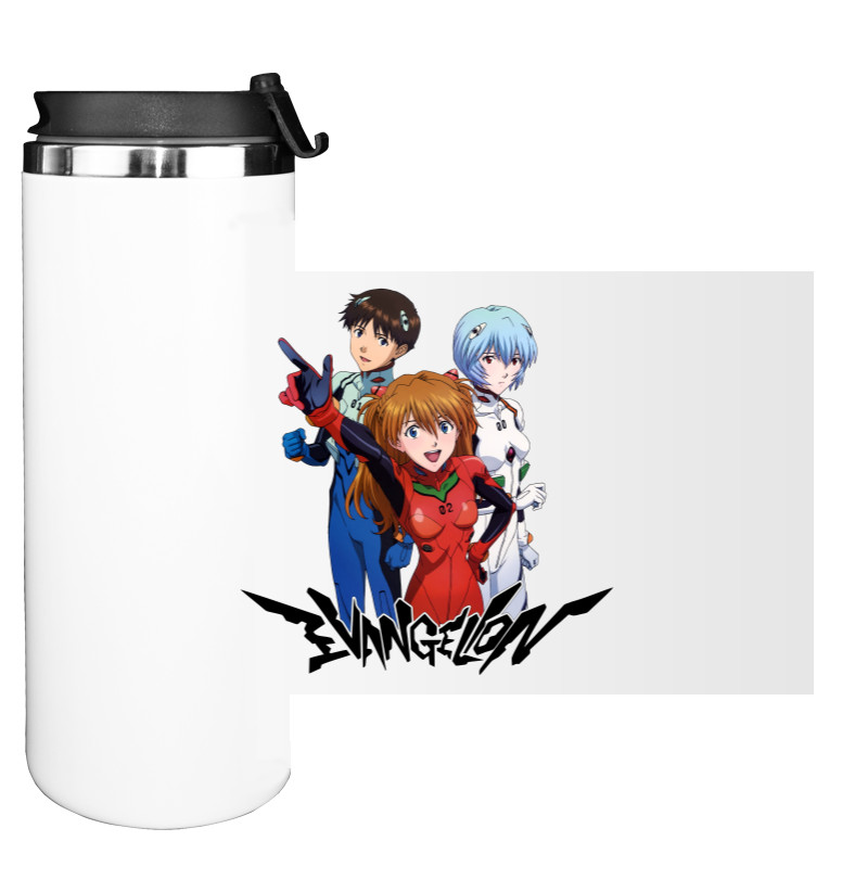 Water Bottle on Tumbler - евангелион 2 - Mfest