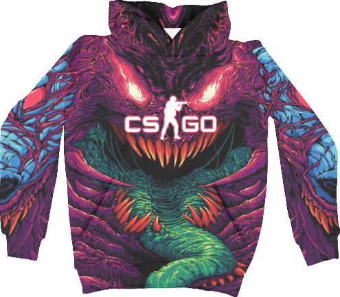 Худи 3D Детская - CS GO Hyper Beast - Mfest