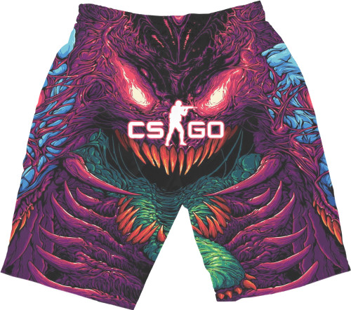 Men's Shorts 3D - CS GO Hyper Beast - Mfest