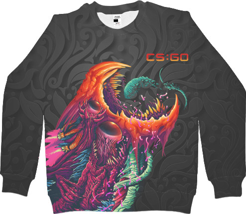 Світшот 3D Чоловічий - CS:GO Hyper Beast Original - Mfest